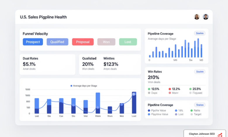 sales pipeline health metrics