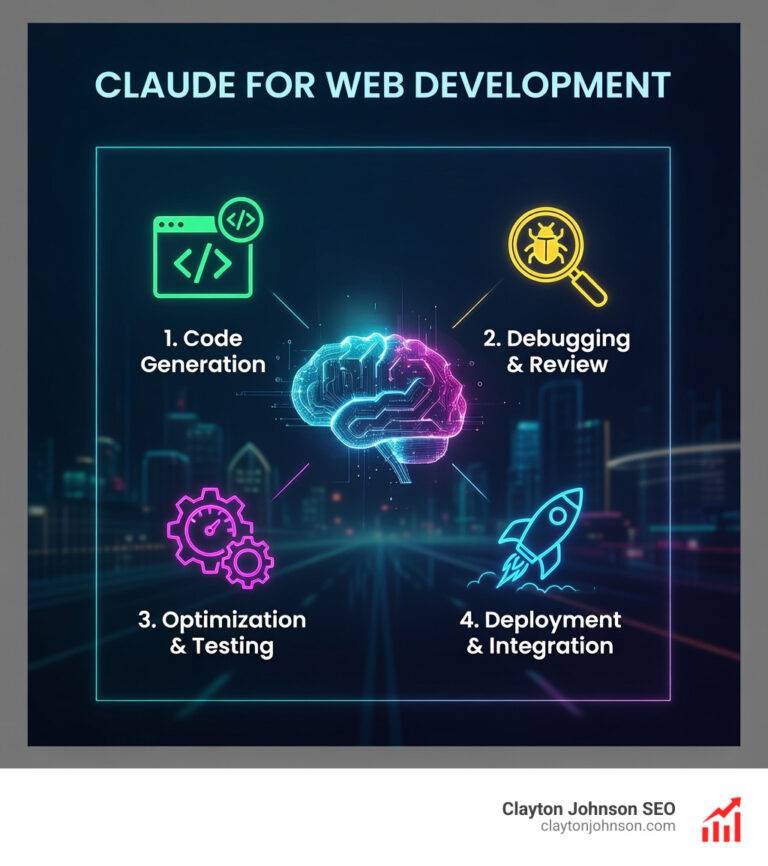 Claude for web development