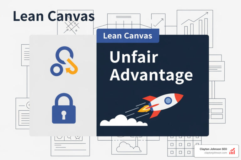 Lean Canvas unfair advantage