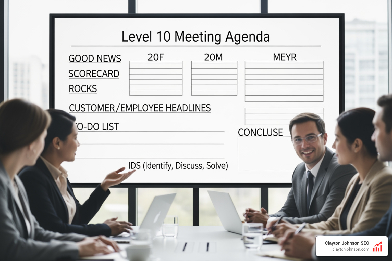 Level 10 meeting agenda