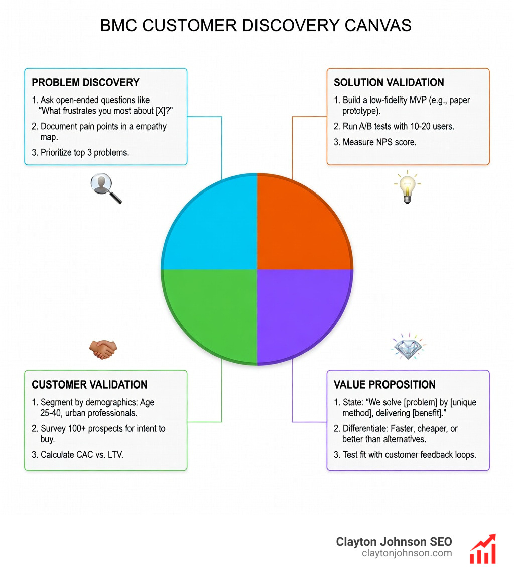 BMC customer discovery canvas