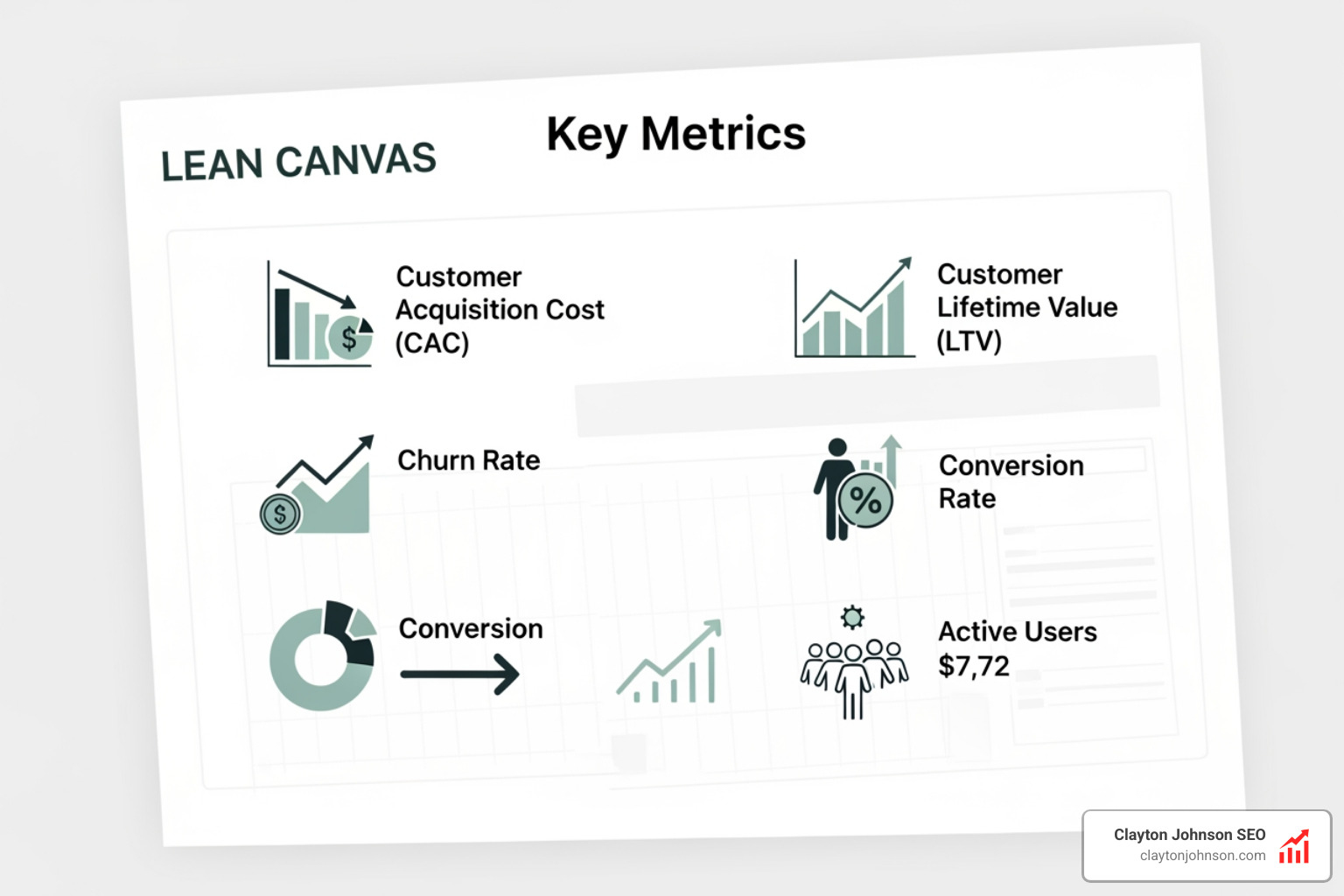 Lean Canvas key metrics