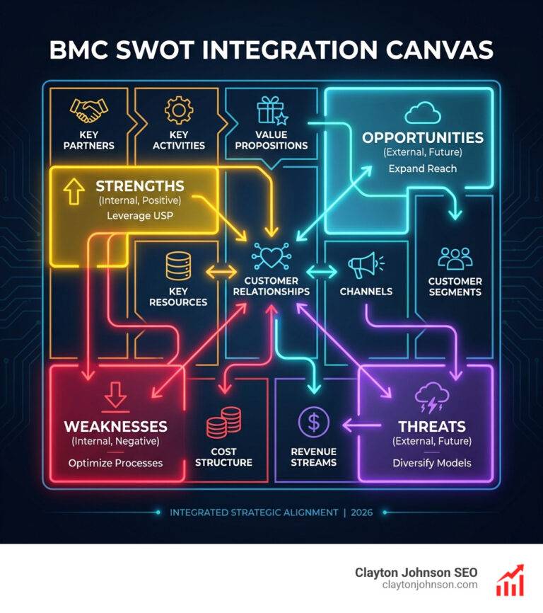 BMC SWOT integration canvas