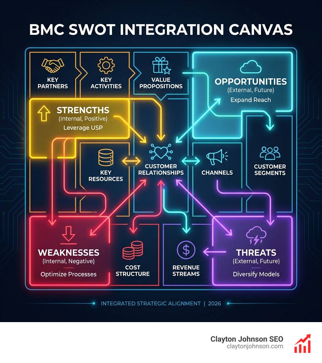 BMC SWOT integration canvas