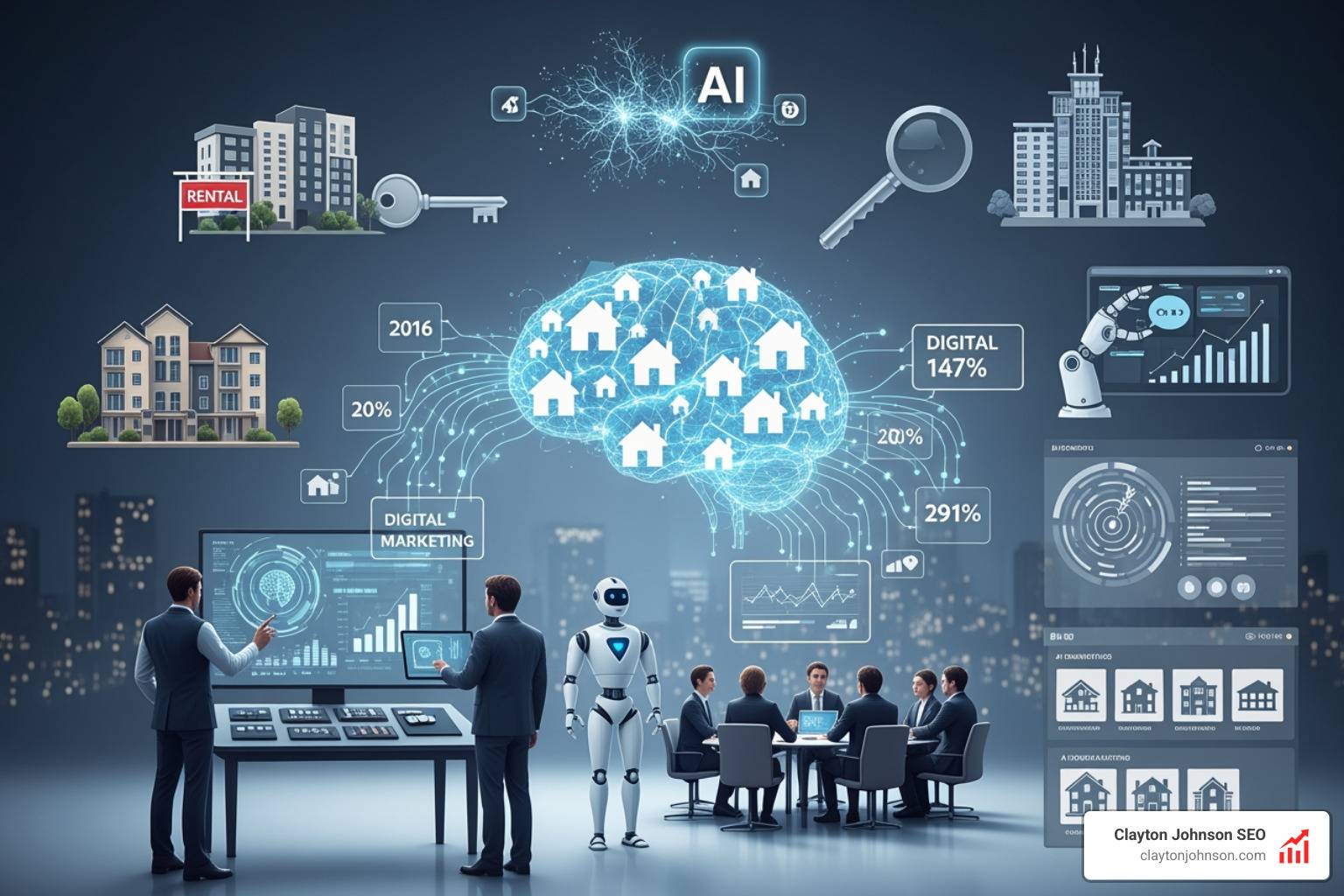 ai marketing for property managers companies