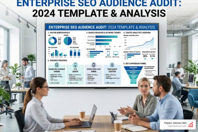 SEO audience audit template