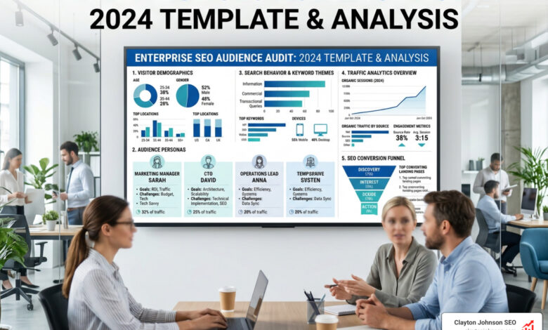 SEO audience audit template