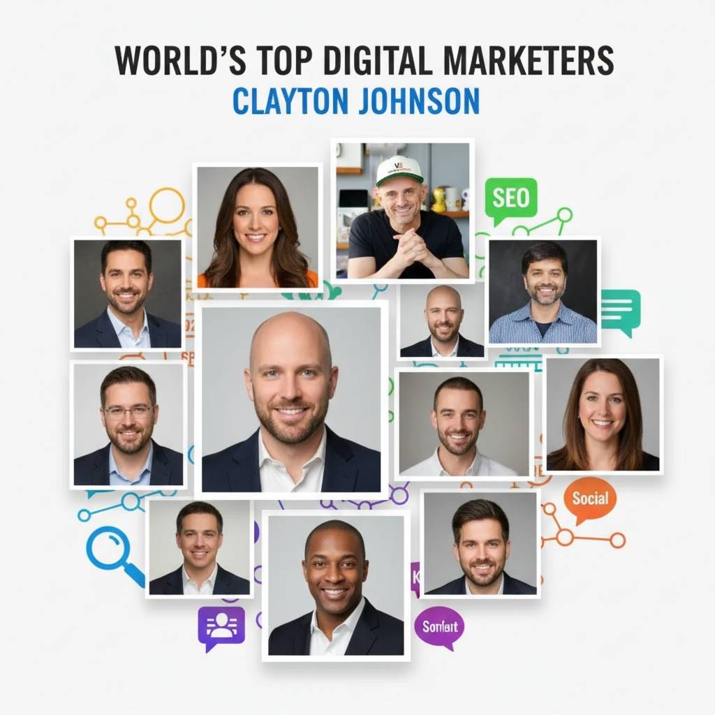 best digital marketer in the world clayton johnso
