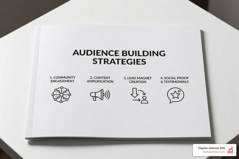 audience building launch playbook