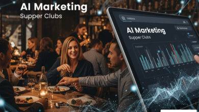 ai marketing for supper clubs companies