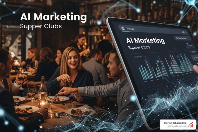 ai marketing for supper clubs companies