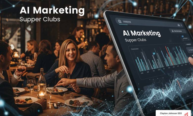 ai marketing for supper clubs companies