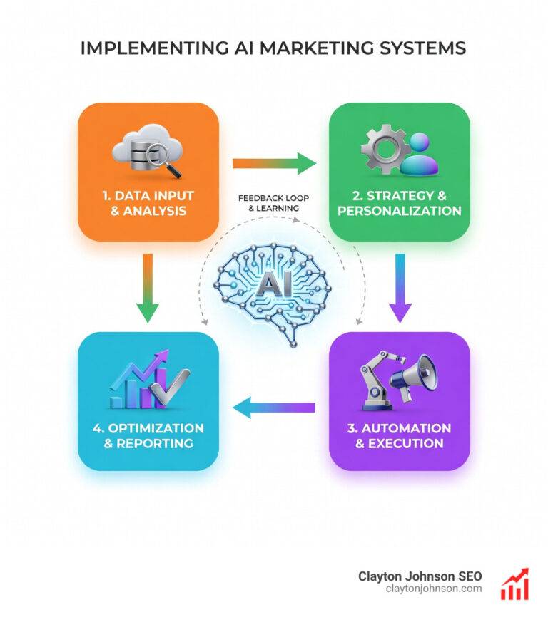 Implementing AI marketing systems