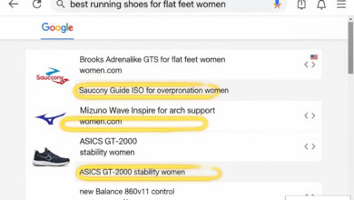 long tail seo example