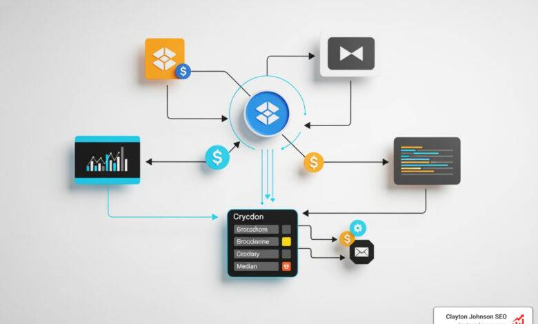 content ecosystem crypto finance