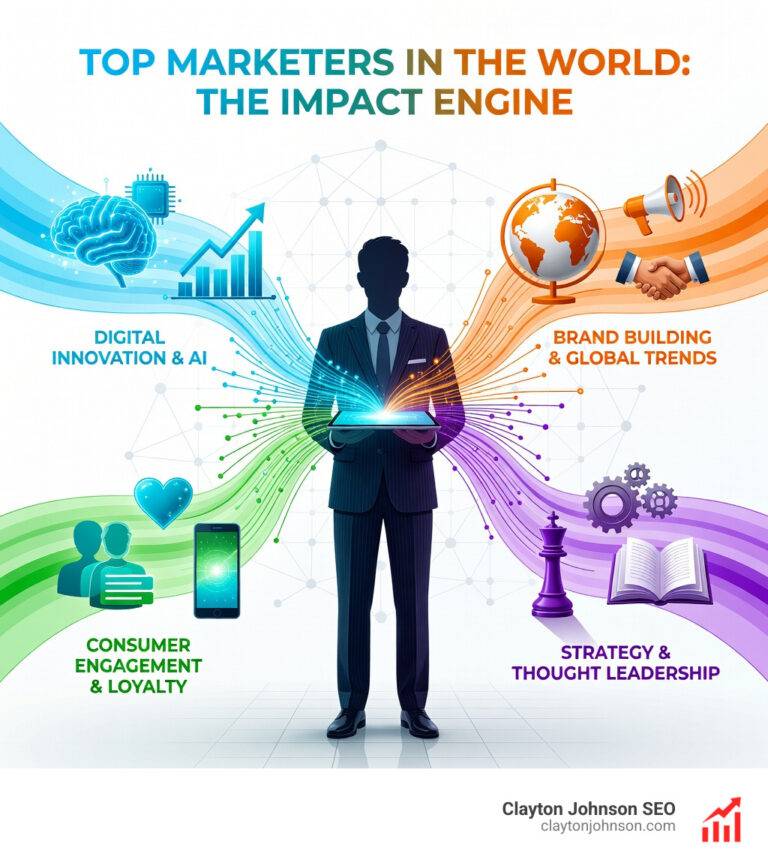 top marketers in the world