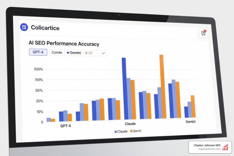 AI model benchmarks SEO