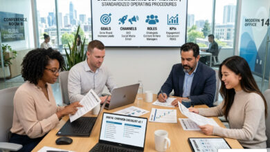 digital marketing sop templates