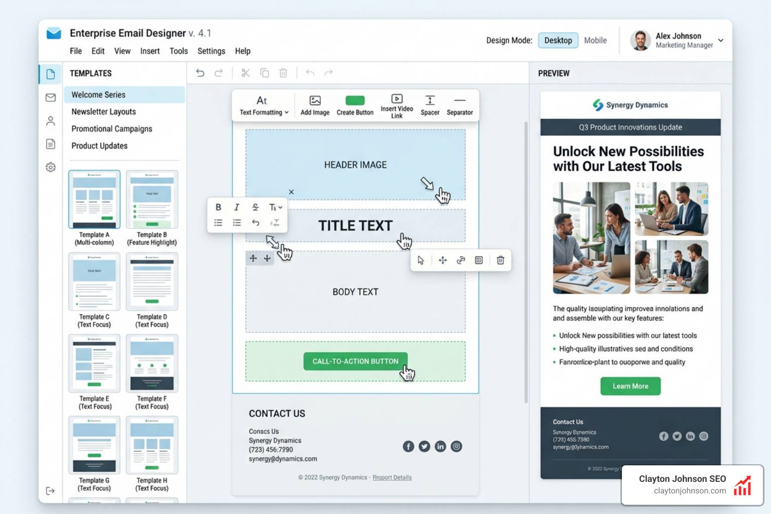 email design platform