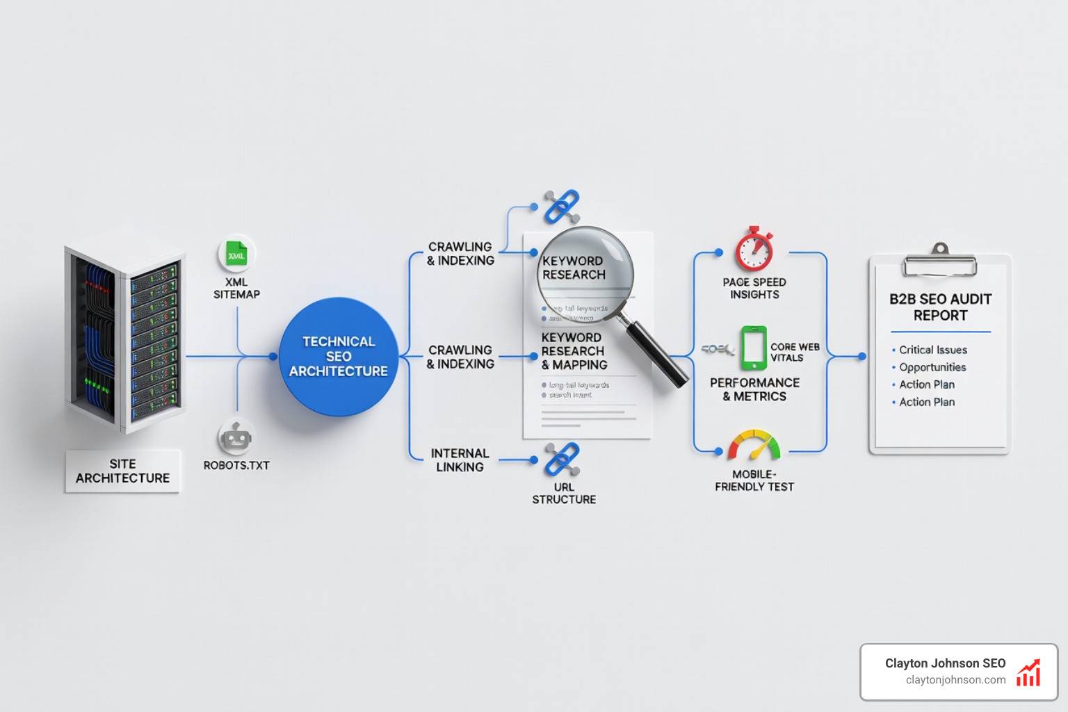 b2b seo audit framework