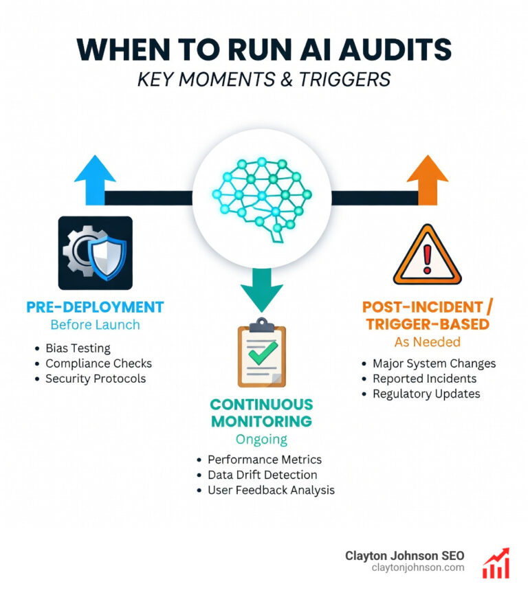 when to run ai audits