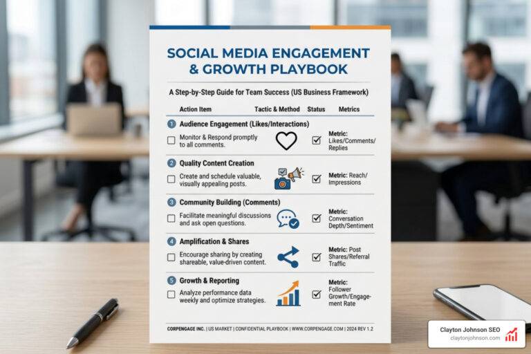 engagement boosting checklist tactics