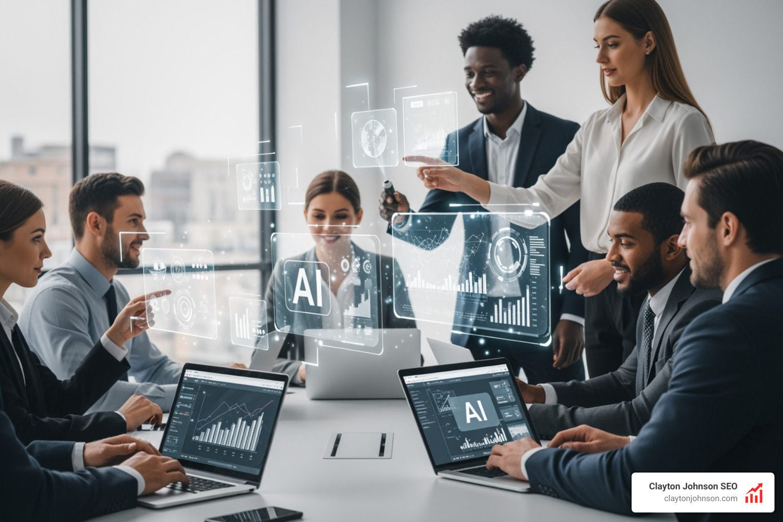 Implementing AI in business