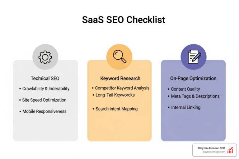 saas seo checklist