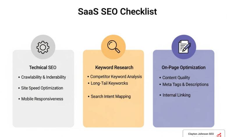 saas seo checklist