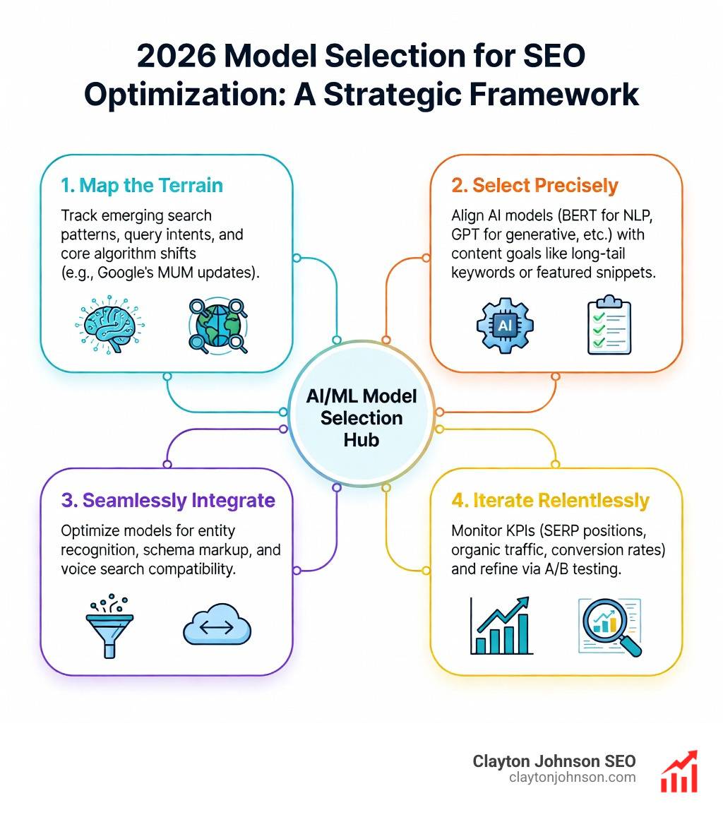 model selection SEO optimization