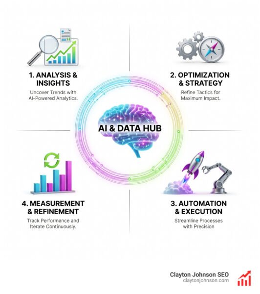 implement ai seo workflows