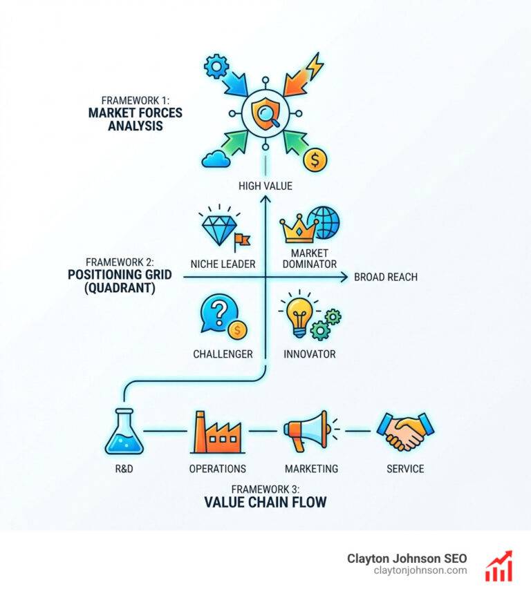analysis competitive positioning frameworks