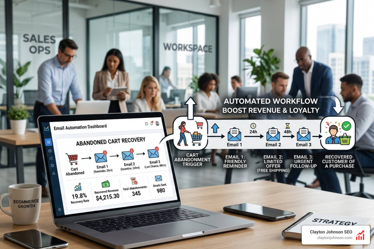 abandoned cart email automation setup