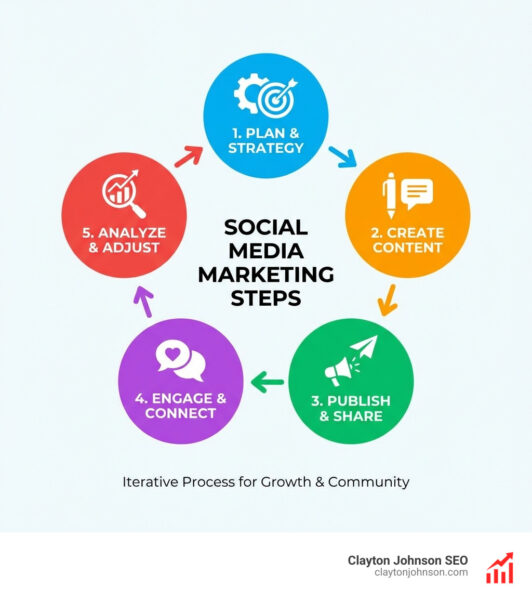 social media marketing steps
