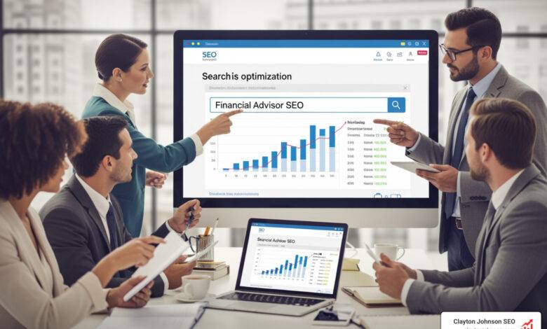 seo optimization financial advisors
