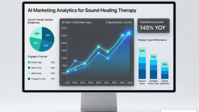 ai marketing for sound healing therapists companies