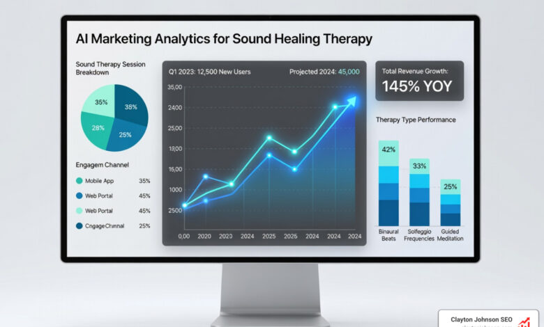ai marketing for sound healing therapists companies